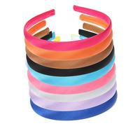 ARTSEWPLY 12pcs Headband Making Accessories Plain Headbands for DIY Cloth Material Simple Appearance Assorted Colour Hair Accessories for Girls and Women Random Color