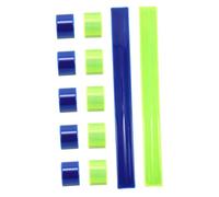 ARTSEWPLY 12pcs Reflective Slap Bracelets Wristbands for Night Running and Cycling Flexible Sports Accessory for Adults and Boys and Girls Enhanced Visibility for Safe Nighttime Activities