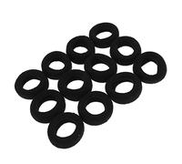 ARTSEWPLY 12Pcs Thick Elastic Hair Ties Durable Stretchy Bun Maker for Messy Buns No Mark Ponytail Holders for Long Thick Curly Hair for Women