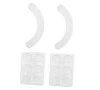 ARTSEWPLY 14pcs Drum Mute Pads Adjustable Drum Head Dampeners Reusable Black Self Adhesive Percussion Silencing Mats Practice