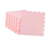 ARTSEWPLY 150 Pcs Light Pink Scalloped Paper Napkins Bulk Pack Soft Disposable Party Napkins for Showers Birthday Weddings and Family Gatherings