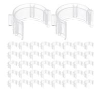 ARTSEWPLY 150pcs Plastic Bobbin Clips Sewing Bobbin Storage Case Thread Organizing Clips Holder for Craft DIY Embroidery