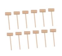 ARTSEWPLY 15Pcs Mini Wooden Crab Hammer Lightweight Seafood Mallets for Lobster Shell Cracking Family Dinner and Seafood Parties Safe Polished Surface
