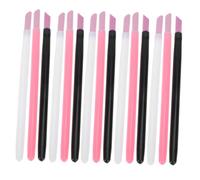 ARTSEWPLY 15pcs Nail Carving Pens with Quartz Tips for Fine Grinding and Dead Skin Removal Lightweight Plastic Manicure for Natural Nails Cuticle Cleaning Portable Pen Shape