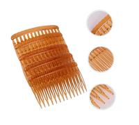ARTSEWPLY 15pcs Wave Shape Plastic Hair Side Combs for Fine Hair Unique Single Row Design Suitable for Styling Wedding Veils and Daily Use Random Color