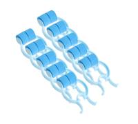 ARTSEWPLY 16Pcs Lightweight Nose Clips for Epistaxis Care Comfortable Nasal Stopper for Breathing Training Suitable Nose Clip for Emergency and Daily Use