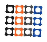ARTSEWPLY 16pcs Microphone Anti-roll Rubber Rings Shockproof Mic Protection Covers for Handheld Mics Anti-slip Impact-absorbing Accessories for Ktv Stage Performance Easy Installation and