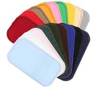 ARTSEWPLY 18Pcs Embroidered Clothing Sewing Patches DIY Decorative Appliques for Hats Bags Easy to Sew Craft Accessories