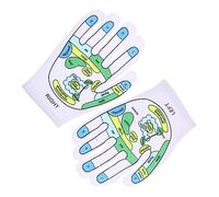 ARTSEWPLY 1pair Reusable Massage Gloves for Reflexology Comfortable Acupressure Hand Support for Relief Breathable and Easy to Clean for Home Use