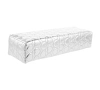ARTSEWPLY 1pc Nail Art Design Cushion Stripe Leather Hand Rest Pillow for Manicure Easy to Clean Nail Arm Rest for Salon Home Use for Artists and Enthusiasts