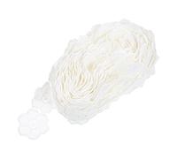 ARTSEWPLY 1roll Lace Ribbon Embroidered Decorative Lace Trim for Sewing Crafting Projects for Clothing Curtains and Wedding Decor Yards