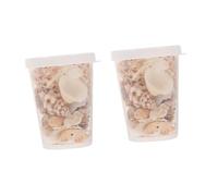 ARTSEWPLY 2 Boxes DIY Sea Snail Crafts for Aquarium Decoration Safe Water Material Unique Scenery for Fish Tank Easy to Maintain Secluded Hiding Spot for Fish