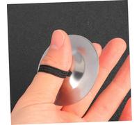 ARTSEWPLY 2 Pairs Handheld Finger Cymbals for Belly Dance Compact Percussion Instrument with Rich Acoustic Sound Easy to Use for Dance Performances Parties and Practice Accessory