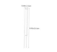 ARTSEWPLY 2 Pairs Transparent Acrylic Sheet Music Page Clips Clear Music Book Holders Small Compact Design for Wind Instruments and Stands Easy to Use