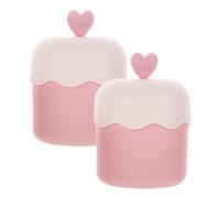 ARTSEWPLY 2 pcs Portable Facial Foam Maker Cup Macaron Color Use Bubble for Face Cleanser Lightweight Travel Skincare Tool for Soft Foam Washing