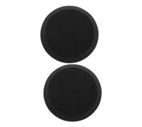 ARTSEWPLY 2 Pcs Reusable Black Car Polishing Pads Soft Sponge Wedge for Waxing Cars Motorcycles Boats Compact Handheld Applicator for Smooth Furniture Paint Finish