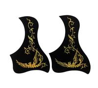 ARTSEWPLY 2 Pcs Self-adhesive Pickguard Stickers for Acoustic Guitars Lightweight Protective Plates Easy to Apply and Remove for Guitar Lovers