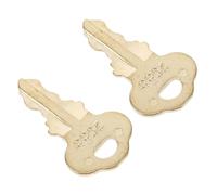 ARTSEWPLY 2 Pcs Toilet Paper Dispenser Keys for Coin-operated Vending Machines Lightweight Replacement for Toilet Paper Separators Easy Carry for Maintenance and Business Use