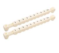 ARTSEWPLY 2 Pieces Foosball Score Counters for Table Football, Small White Scorekeeper Bars, Scoring Markers for Table Soccer Game Accessories