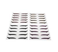 ARTSEWPLY 20 Pairs Charming Eyeliner Stickers Reusable Eyelid Strips for Effortless Makeup Fashionable Eye Line Stencils for All Eye Shapes Easy to Apply and Saving