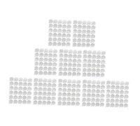 ARTSEWPLY 20 Sheets Disposable Eyelash Glue Gaskets Pallet Pads for Extension Application Smooth Surface Adhesive Stickers for Salon Use Easy to Use Eyelash Glue Sticker Pads