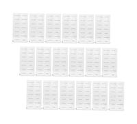 ARTSEWPLY 20 Sheets Travel Toiletries Label Stickers for Shampoo Bottles Removable Self-adhesive Bathroom Labels Easy Peel Off Stickers for Organizing Cosmetic Bottles the Go