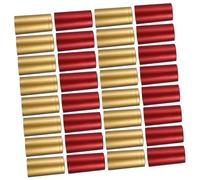 ARTSEWPLY 200 pcs Heat Shrinkable Wine Bottle Seal Caps Red and Gold Shrink Wrap Caps for Tight Wine Bottle Sealing Preserves Freshness for Home