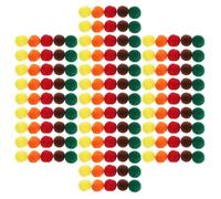ARTSEWPLY 2000Pcs Colorful Mini Pom Poms for Crafts - 10Mm Fuzzy Balls Assorted Colors for DIY Projects, Crochet Hats, Ornaments, and Sensory Bins