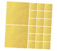 ARTSEWPLY 200pcs Gold Aluminum Foil Wrapping Paper for Candy and Chocolate Packaging Elegant Food Grade Wrappers Lightweight and Easy to Shape for Sweets Tea and Snacks