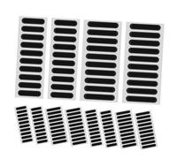 ARTSEWPLY 200pcs Phone Speaker Stickers Mesh Adhesive Dust Protection Cover for Mobile Phones Compatible 6-9 Hole and 1-6 Hole Speakers Black Long and Short