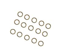 ARTSEWPLY 200pcs Stainless Steel Open Jump Rings for Jewelry DIY Crafting Key Chain Circles Lightweight Durable Connectors for Keys Lanyards and Bracelets