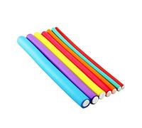 ARTSEWPLY 20Pcs Hair Curling Flex Rods Multifunctional Cold Wave Curlers for Spiral Curls Random Colors Roller Sticks for All Hair Types