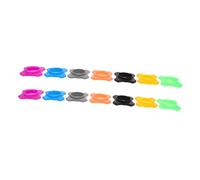 ARTSEWPLY 20Pcs Silicone Mic Rolling Rings Wireless Microphone Protection Ring Anti-drop Shockproof Non-slip for Handheld Mics Ktv Karaoke Use Random Color