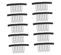 ARTSEWPLY 20pcs Teeth Metal Wig Clips for Hair Extensions Wig Caps Secure Snap Combs with Strong Grip Seam Concealing Clip in Accessories for Compatibility and Comfortable Wear