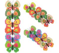 ARTSEWPLY 24pcs Butterfly Clips for Hair Small Decorative Hair Butterflies Pvc Simulation for Party Daily Use