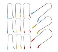 ARTSEWPLY 24Pcs Hot Curler Clips Replacement for Home Salon Shaped Securing Pins for Heated Hair Rollers Assorted Durable and Easy to Use