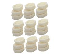 ARTSEWPLY 25pcs Exfoliating Shower Loofah Sponge with Soap Holder Pad Natural Bath Body Scrubber for Smooth Skin Elegant Practical Design for Daily Use in Your Bathroom