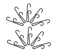 ARTSEWPLY 280pcs Black Plastic Sock Hangers Curved Boutique Display Hooks for Retail Shops Grocery Bag Carrier Clips Weatherproof Vendor Show Hangers for Shopping Cart Home Organization