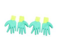 ARTSEWPLY 2Pairs Anti-bite Protective Gloves for Hamsters Thickened Scratch-resistant Pet Training Gloves Comfortable Pet Handling Accessory with Flexible Finger Design