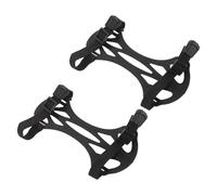 ARTSEWPLY 2Pcs Adjustable Archery Arm Guards Black Forearm Protection for Bow Shooting, Comfortable Adjustable Straps Archery Gear for Beginners and Professionals