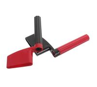 ARTSEWPLY 2pcs Bass Guitar String Winder Tool Black Head Red Handle Manual Peg Winder for Instrument Maintenance Acoustic Electric Guitar and Ukulele