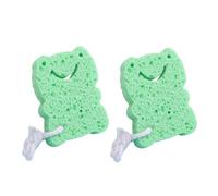 ARTSEWPLY 2pcs Bath Sponges Soft Cotton Bath Balls Gentle Scrubber for Delicate Newborn Skin Quick-Dry Moisture-Resistant