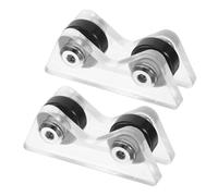 ARTSEWPLY 2pcs Billiard Cue Straightness Checker with Ferris Wheel Mechanism Portable Snooker and Pool Cue Inspection Tool for Accurate Alignment and Maintenance