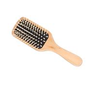 ARTSEWPLY 2pcs Black Wooden Scalp Massage Comb Practical Square Airbag Design Hairdressing Accessory for Hair Care and Lightweight for Travel and Home Use