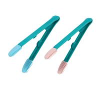 ARTSEWPLY 2Pcs Cat Eye Tear Stain Cleaning Comb Lightweight Kitten Grooming Brush with Non-slip Grip for Daily Pet Hair Care and Comfortable Massage