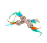 ARTSEWPLY 2pcs Cat Scratching with Corrugated Paper Interactive Chew for Kittens Indoor Play and Natural Instinct Stimulation