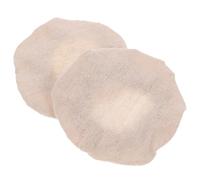 ARTSEWPLY 2pcs Cloth Jar Covers for Wide Mouth Bottles, Reusable Breathable Kitchen Jar Lids Replacement for Fermentation and Storage, Washable Bottle Covers for Home Use