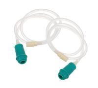 ARTSEWPLY 2pcs Cupping Pump Tube Extension Flexible Vacuum Hose Connector for Suction Massager Compatible with Various Machines Easy-Clean Detachable Spare Part for Home Therapy and Back