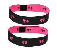 ARTSEWPLY 2pcs Elastic Wig Bands Non-slip Headbands for Securing Glueless Wigs Comfortable Breathable Soft Material Volume Enhancer for Thinning Hair