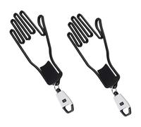 ARTSEWPLY 2Pcs Golf Glove Holders Support Frames Light-Colored Glove Retaining Brackets with Buckle for Drying and Protecting Golf Accessories